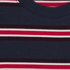 Striped crew neck short sleeve t-shirt